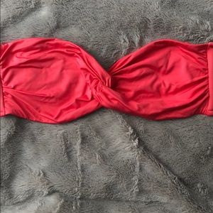 Strapless cute bathing suit top